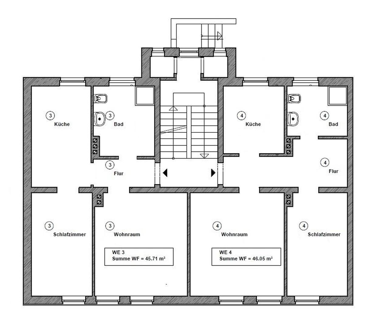 Grundriss - 1. OG
