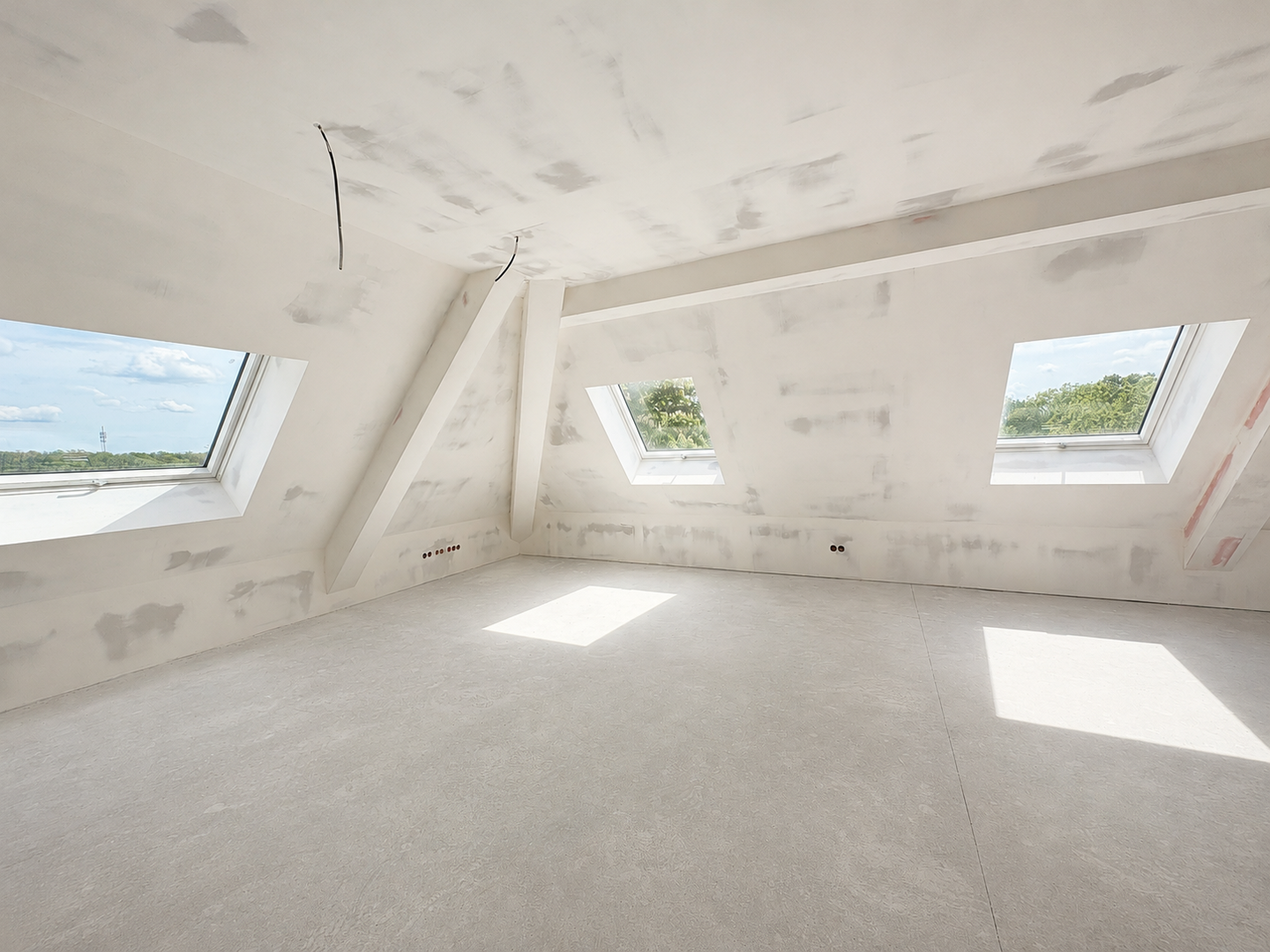 Referenz Wohnzimmer im Bau