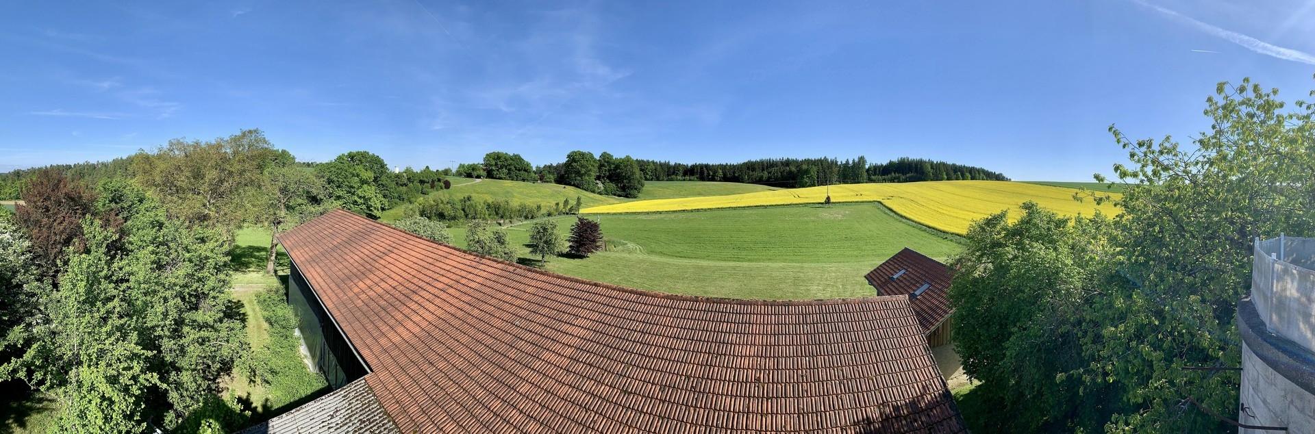Blick vom Siloturm