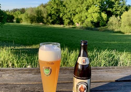 Feierabendbier auf Freisitz