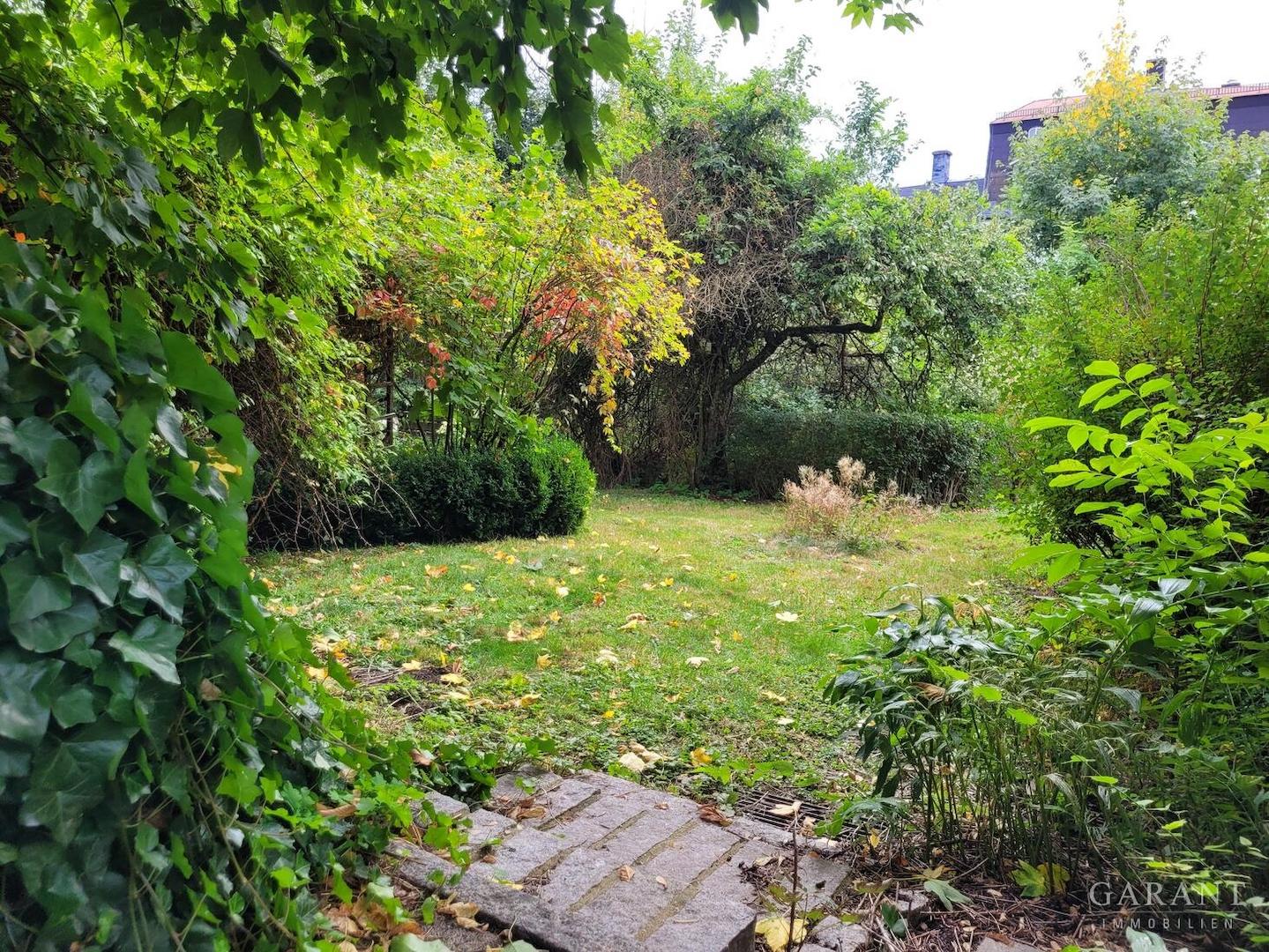 Garten von oben