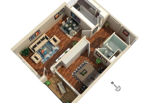Grundriss 3D