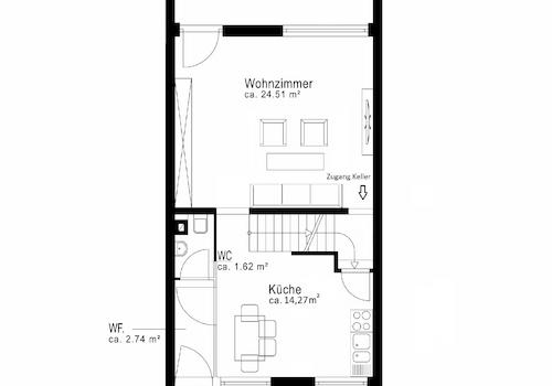 Grundriss Erdgeschoss