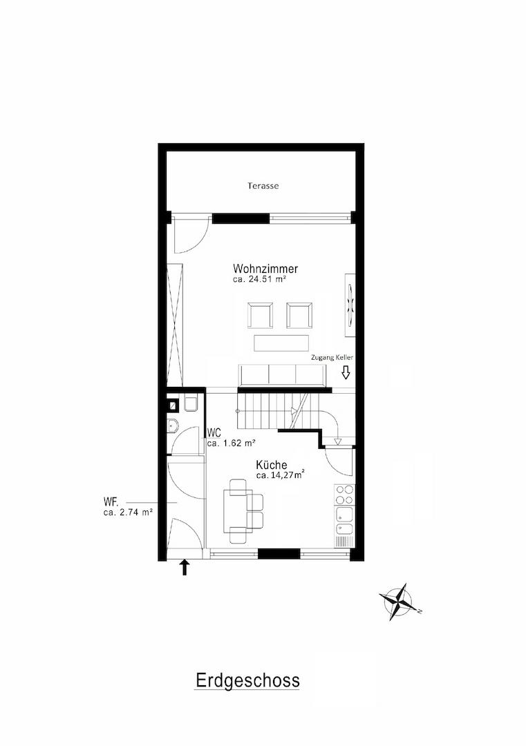 Grundriss Erdgeschoss
