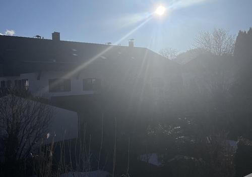 Sonnenblick vom Garten