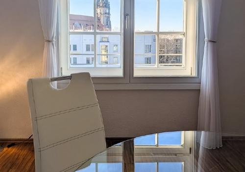 Blick auf die Dreikönigskirche (1)