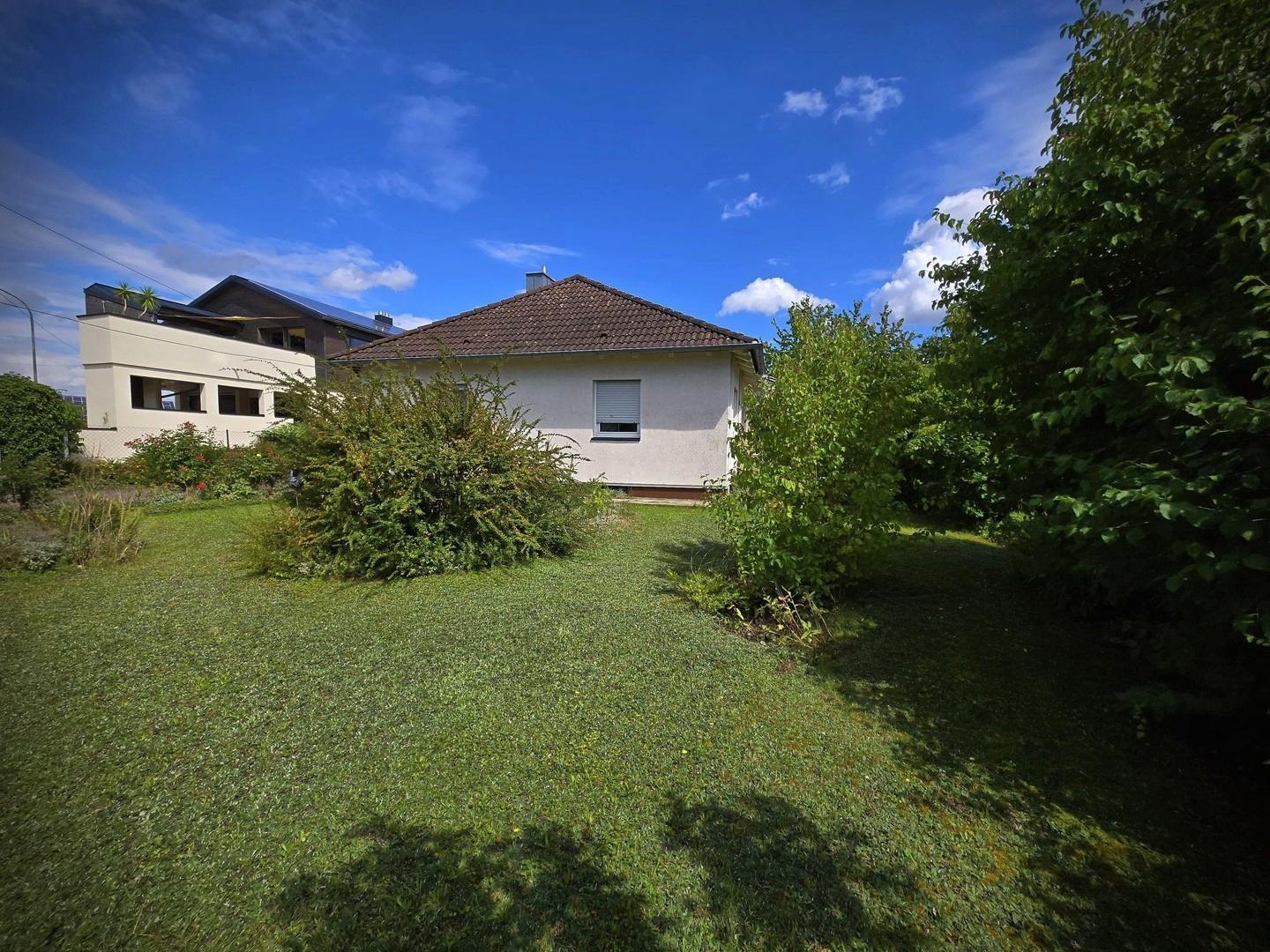Frontseite mit Garten