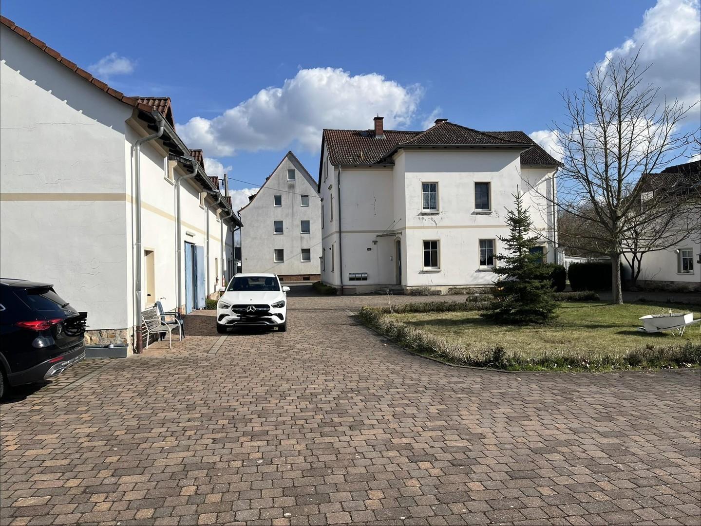 Blick Haupthaus