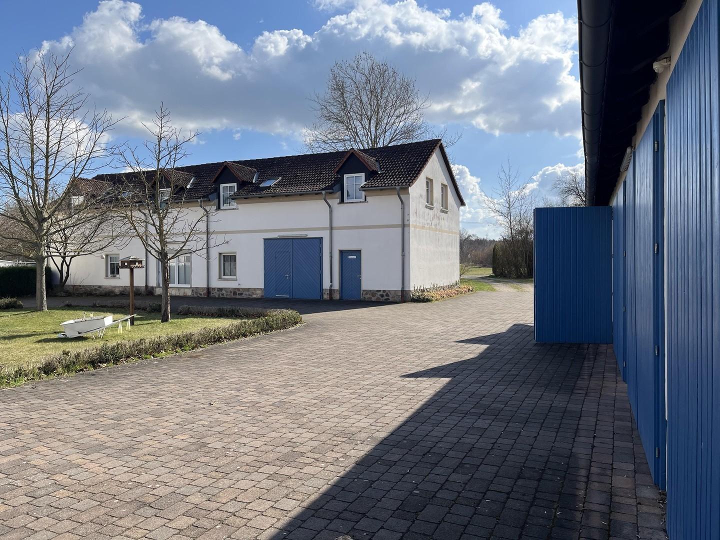 Blick auf Haus 3