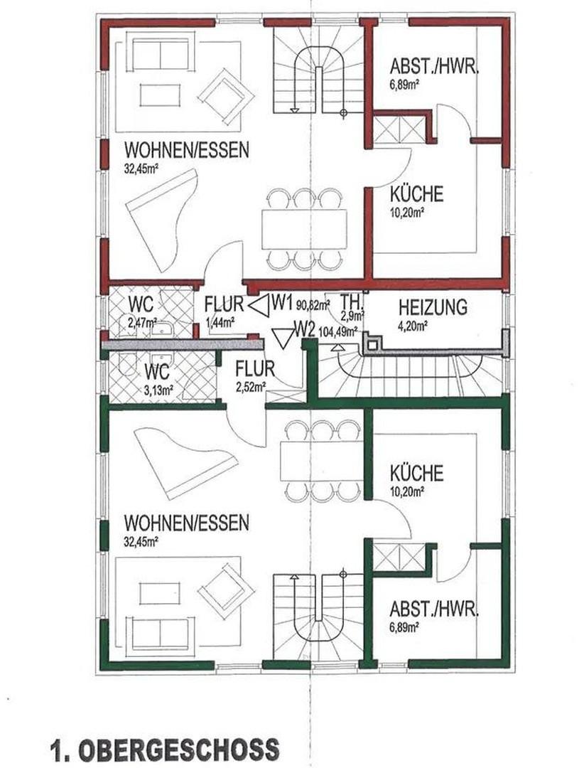 Grundriss 1. OG