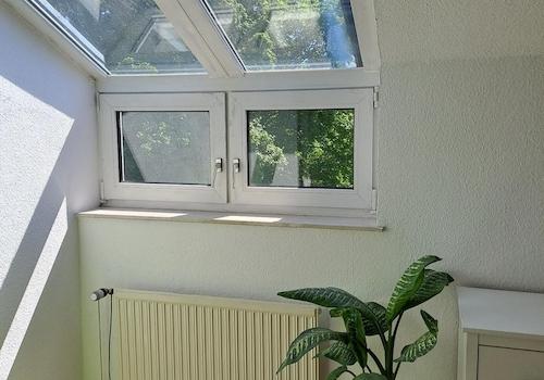 Blick Schlafzimmer