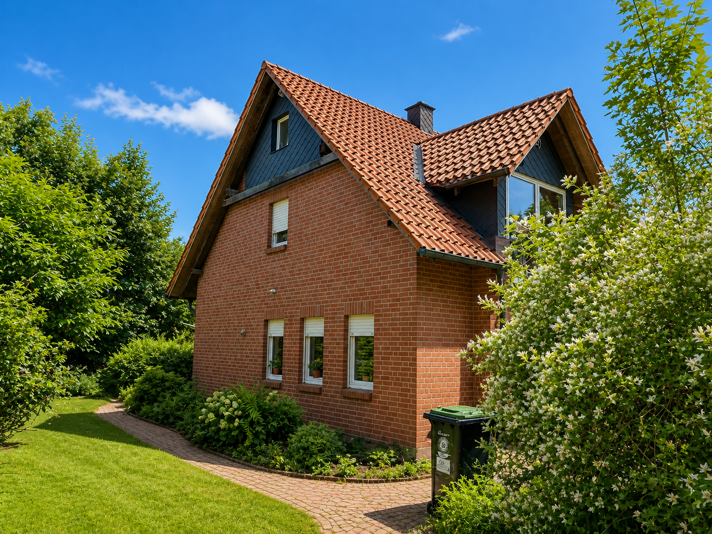 Ansicht  Haus 1