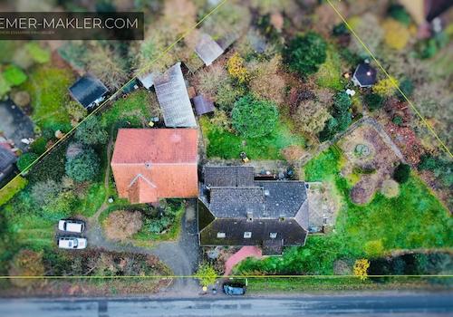 Luftbild (links Haus 1, rechts Haus 2)