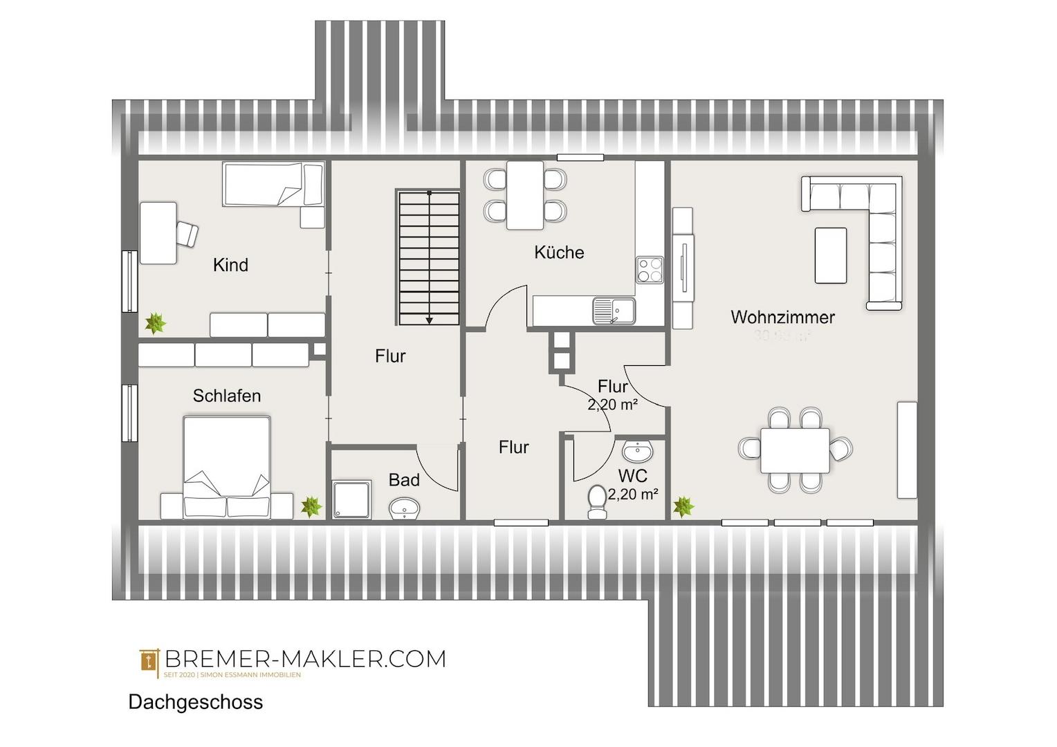 Haus Nr. 2 DG