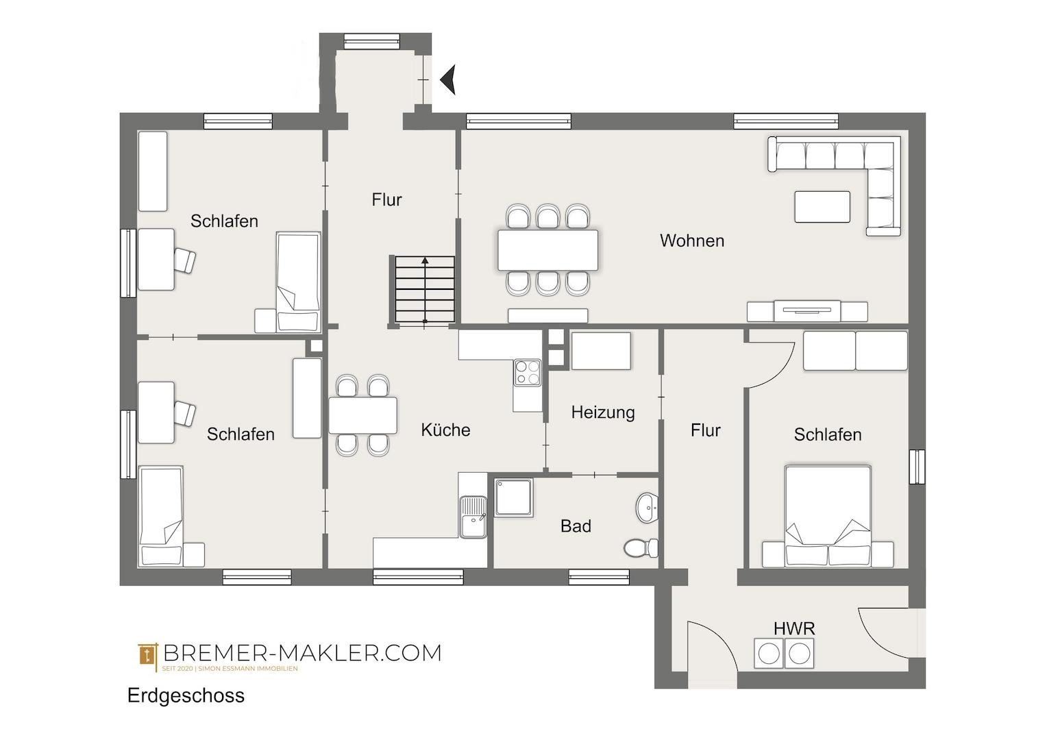 Haus Nr. 2 EG
