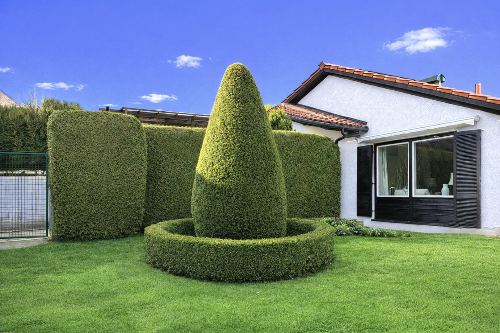 Garten nach Norden