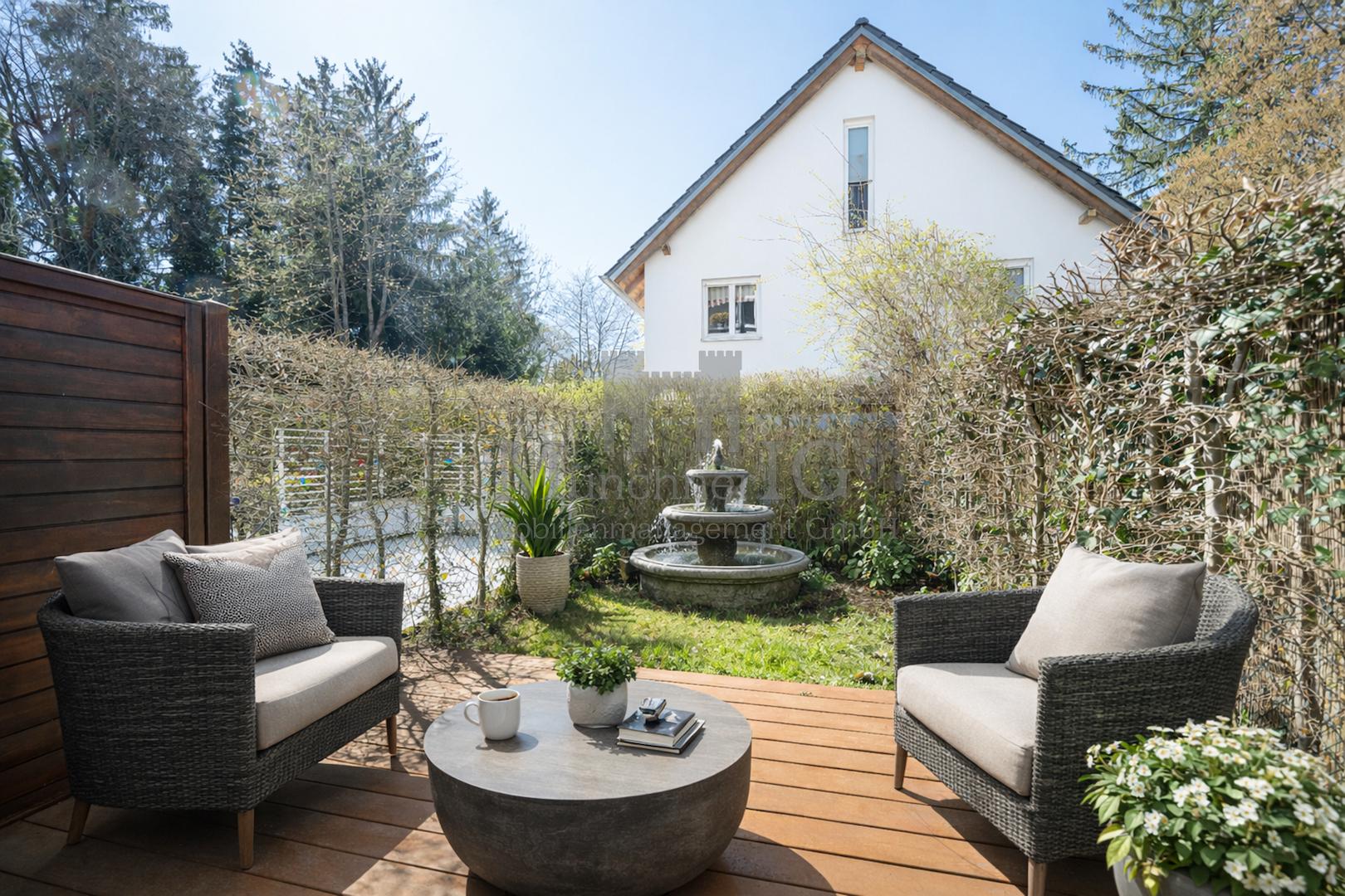 Terrasse Visualisierung