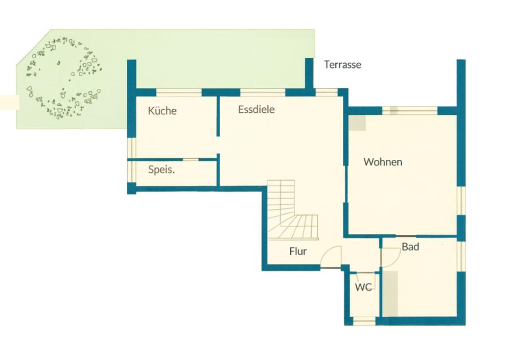 Grundriss Erdgeschoss