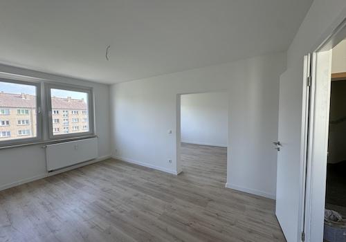 Küche mir Blick ins WZ
