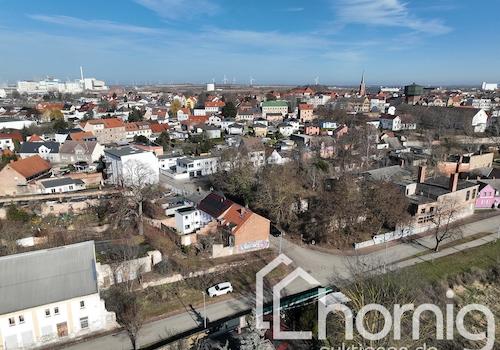 Panoramablick über Staßfurt