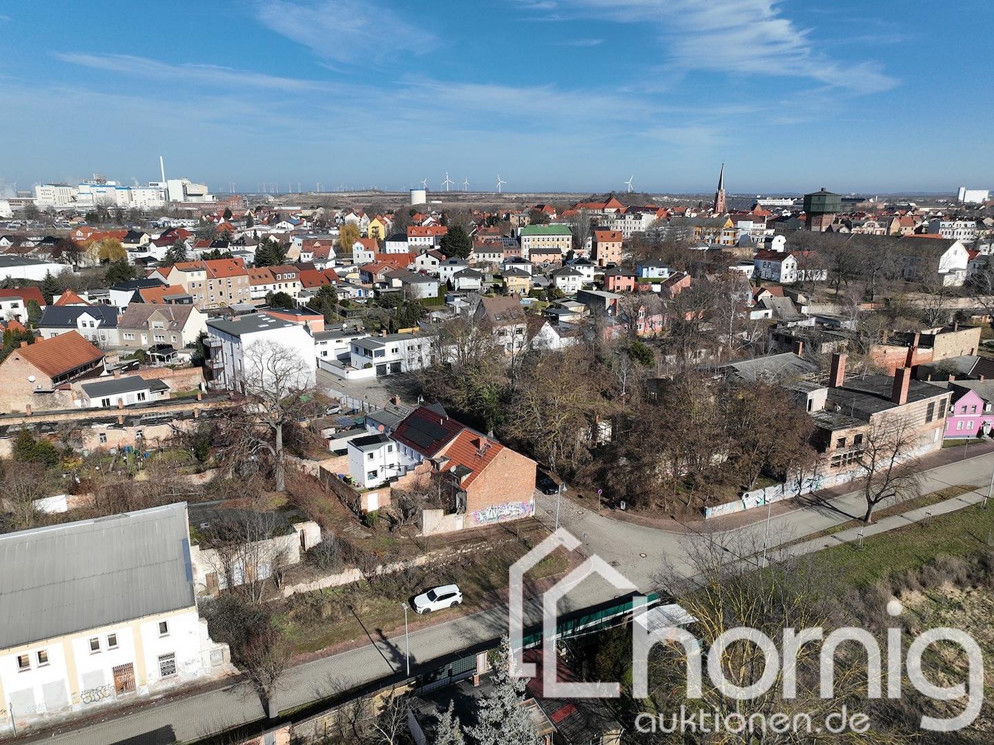 Panoramablick über Staßfurt