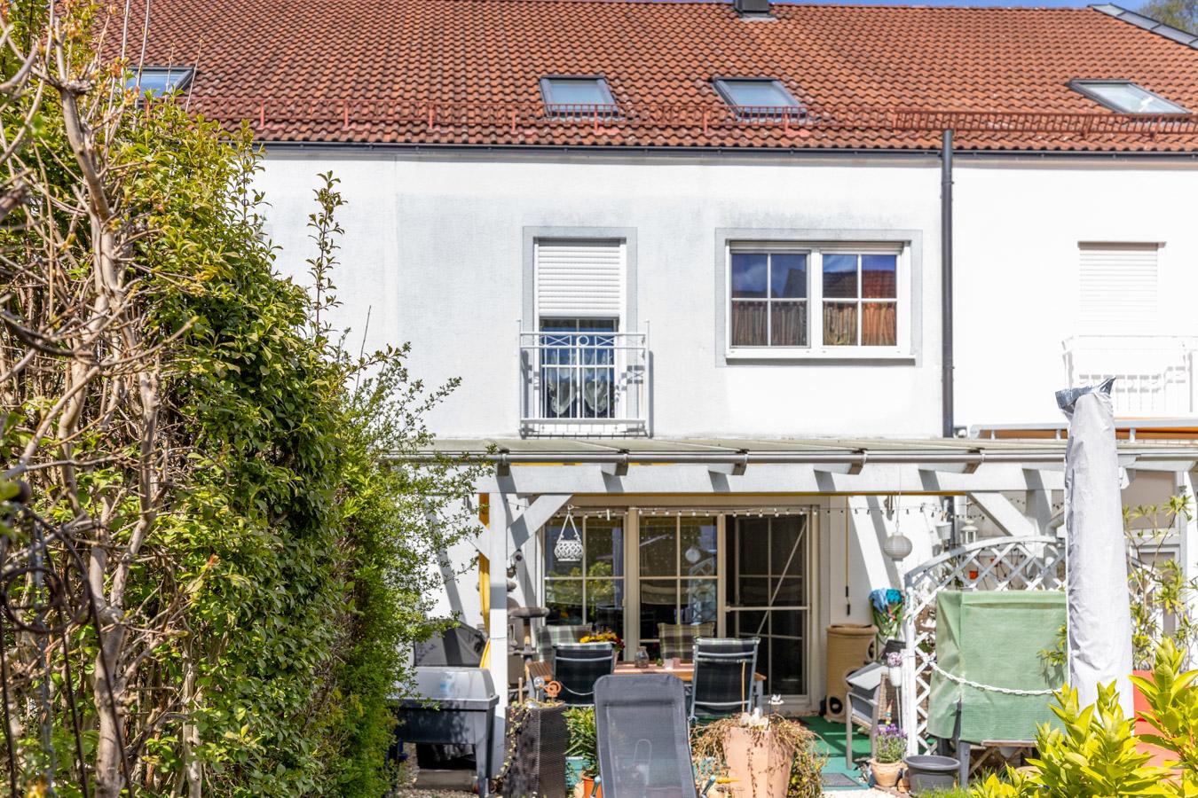 Attraktives Reihenmittelhaus mit Südgarten & Top-Lage – Bahnhof und Innenstadt fußläufig erreichbar