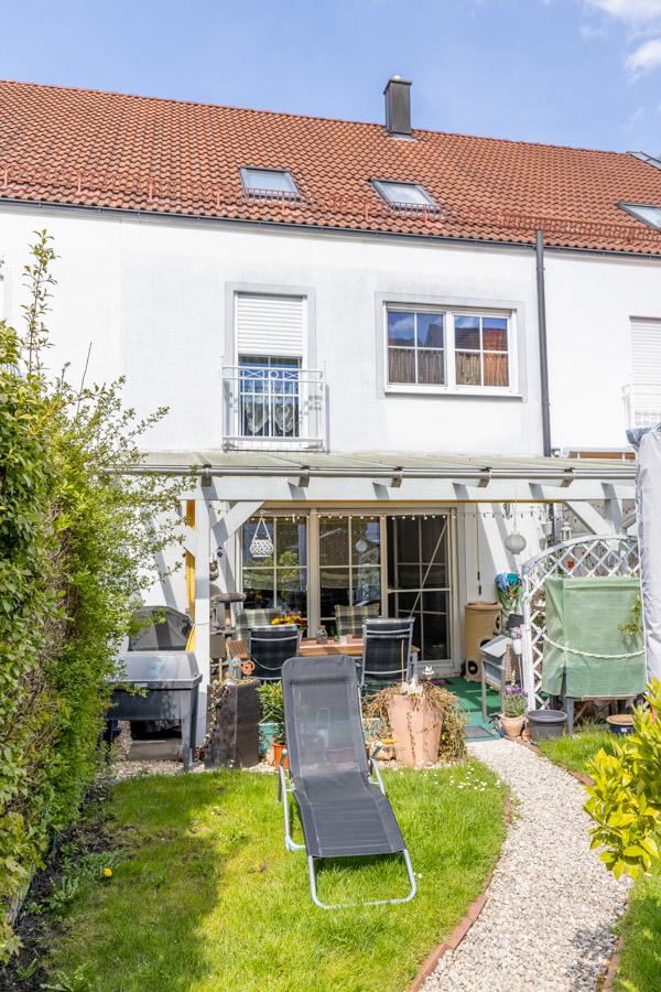 Attraktives Reihenmittelhaus mit Südgarten & Top-Lage – Bahnhof und Innenstadt fußläufig erreichbar