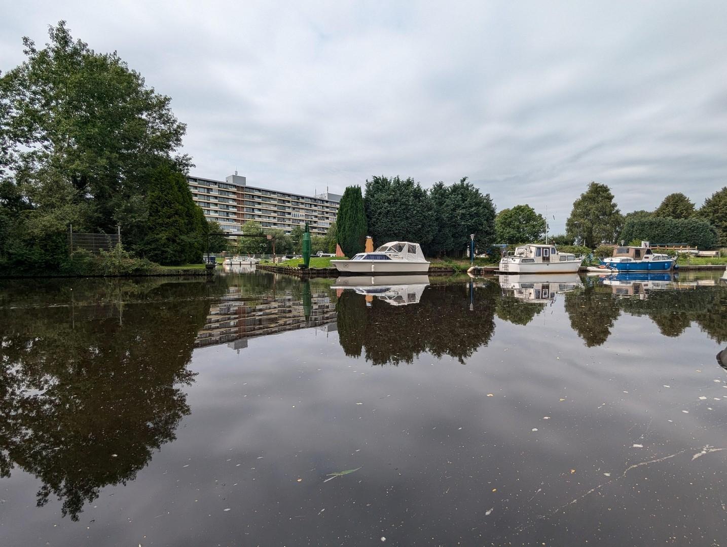 Blick vom Hafen