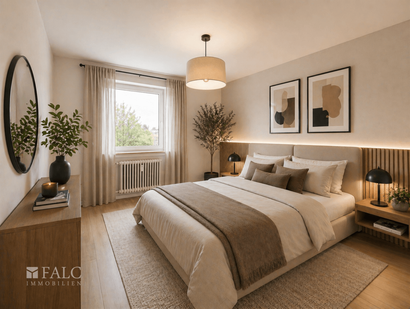 Schlafzimmer (KI-Visualisierung)