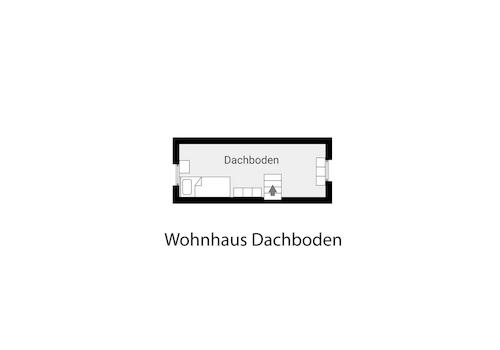 Ausgebauter Dachboden