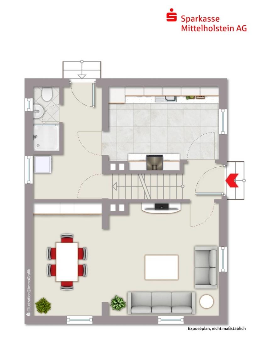 Grundriss Erdgeschoss