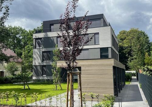 Hausansicht Garten 