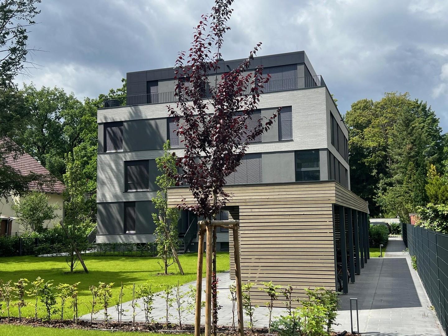 Hausansicht Garten 