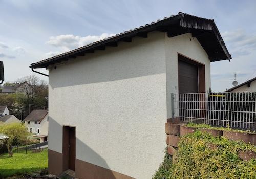 Garage mit Abstellraum