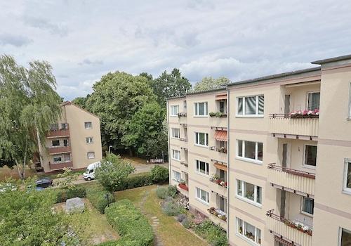 Aussicht vom Balkon