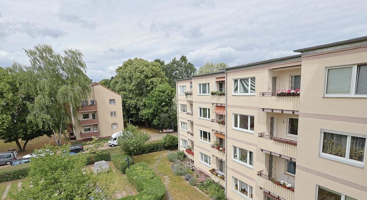 Aussicht vom Balkon