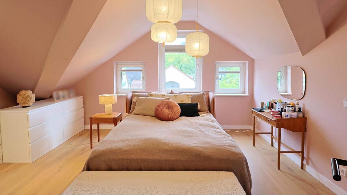 helles Schlafzimmer