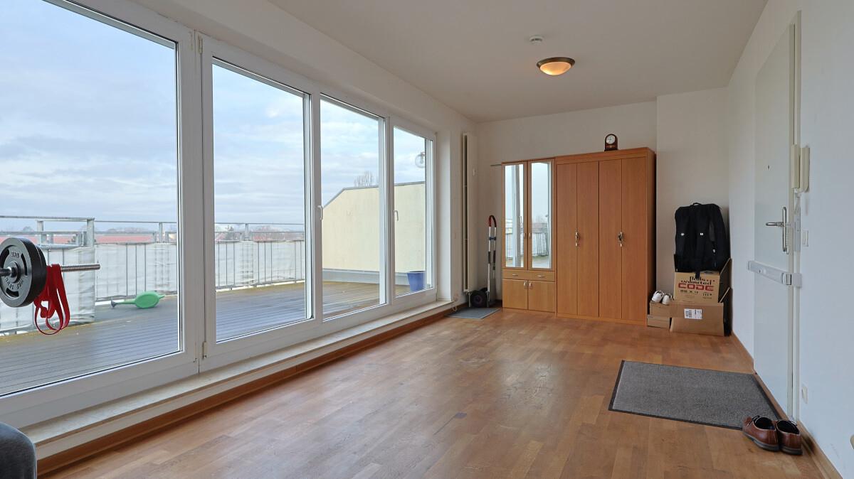 Entree mit Zugang zur Dachterrasse