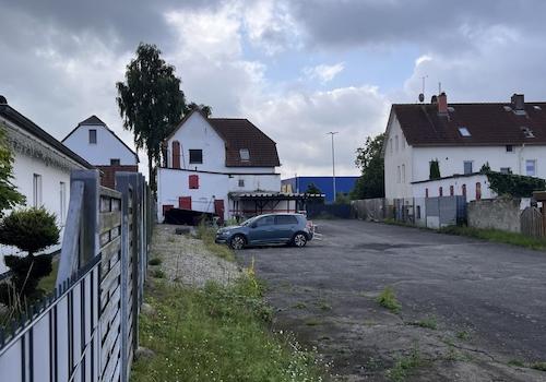 Aus Richtung Tannenstraße