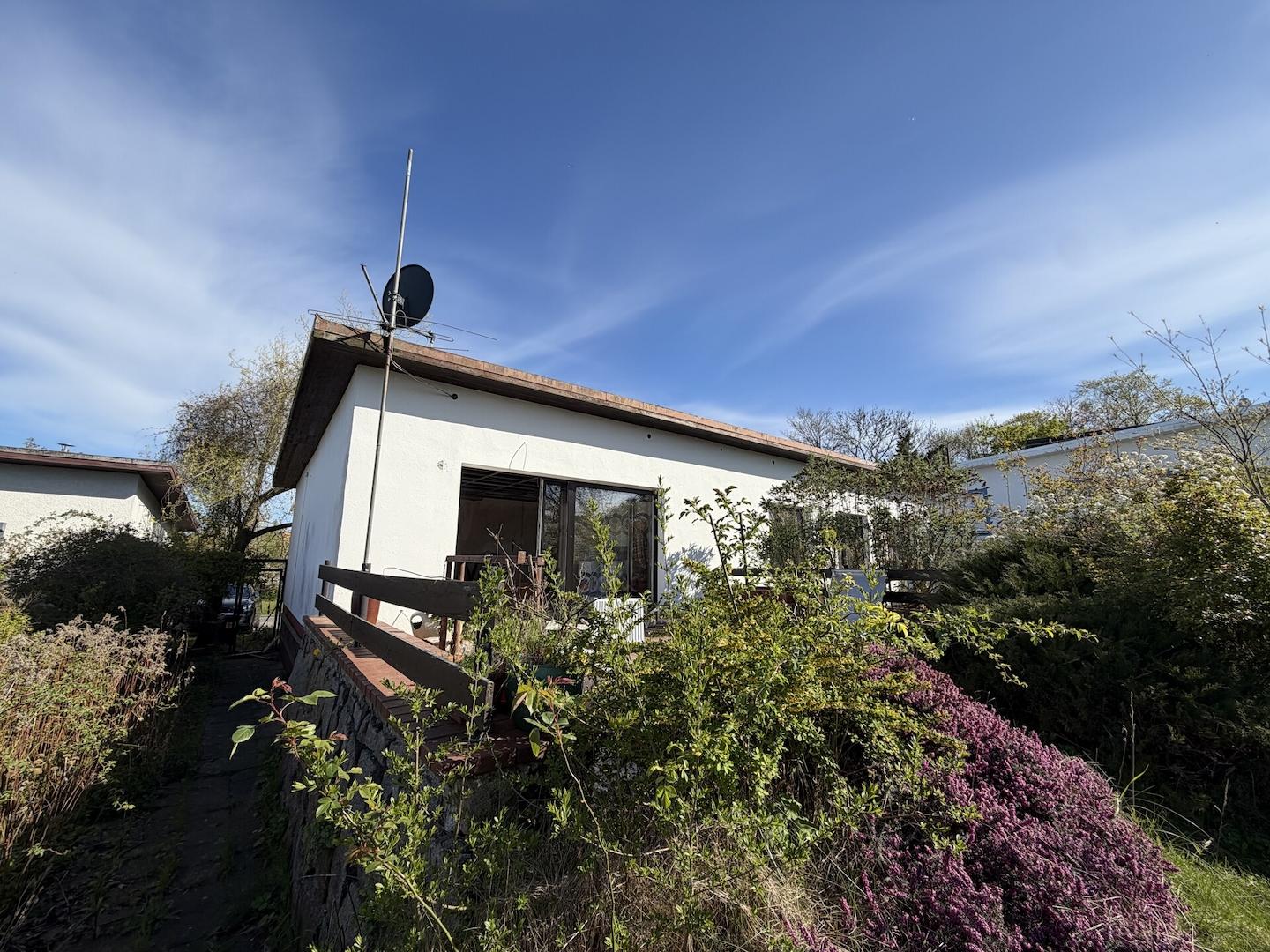 Blick Gartenseite