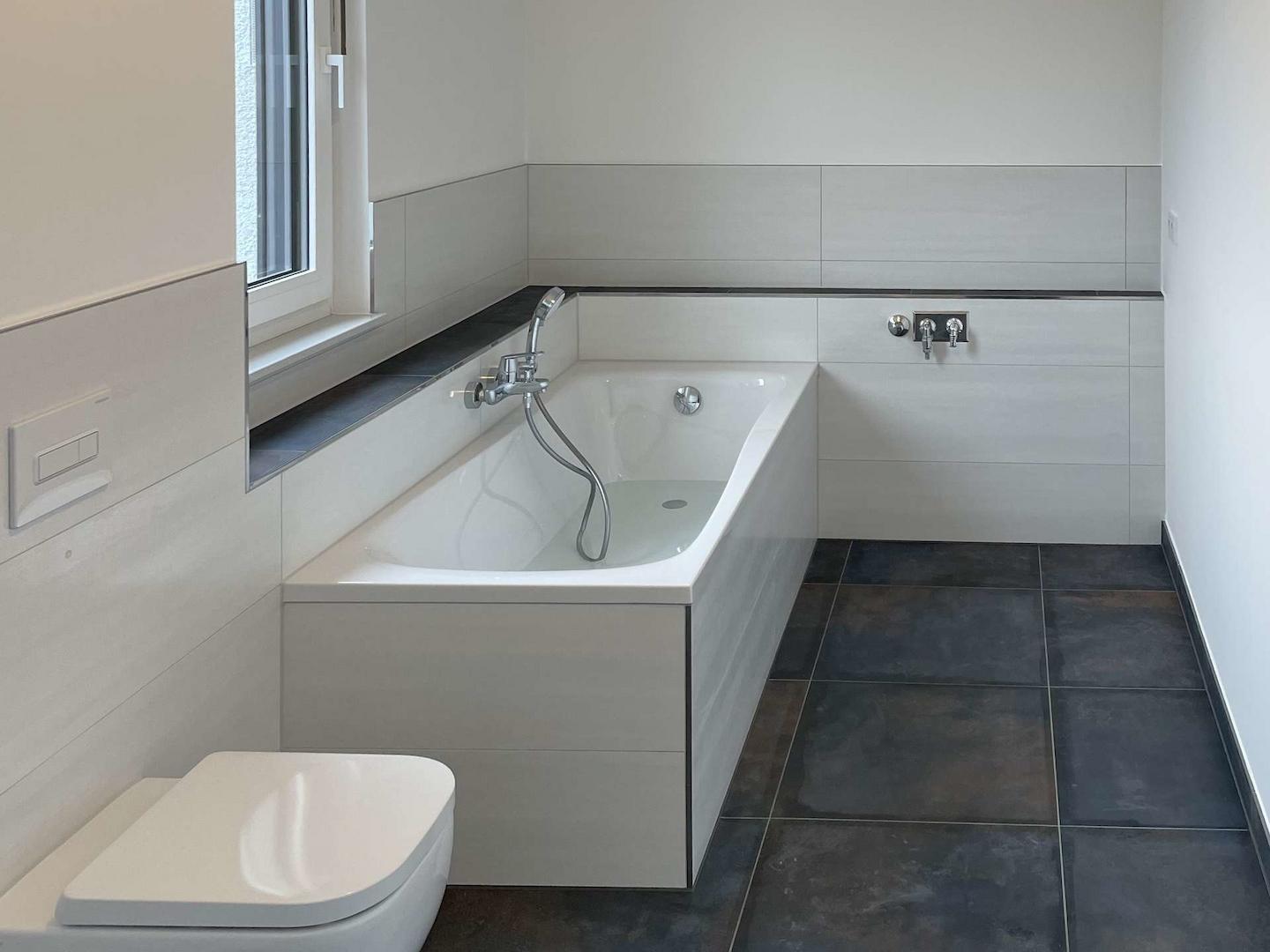 Schöne Badewanne