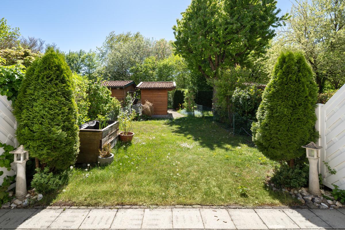 Gartenidylle mit Privatsphäre