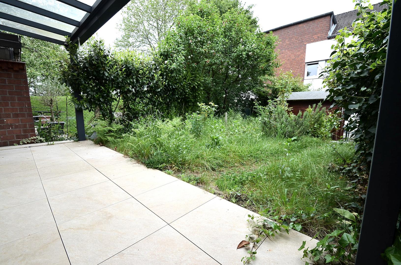 Überdachter Terrassenbereich