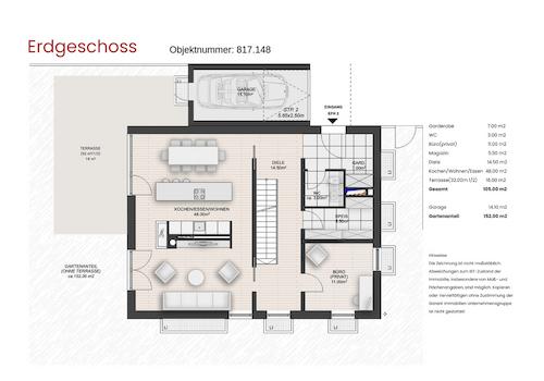 Erdgeschoss - Option 2