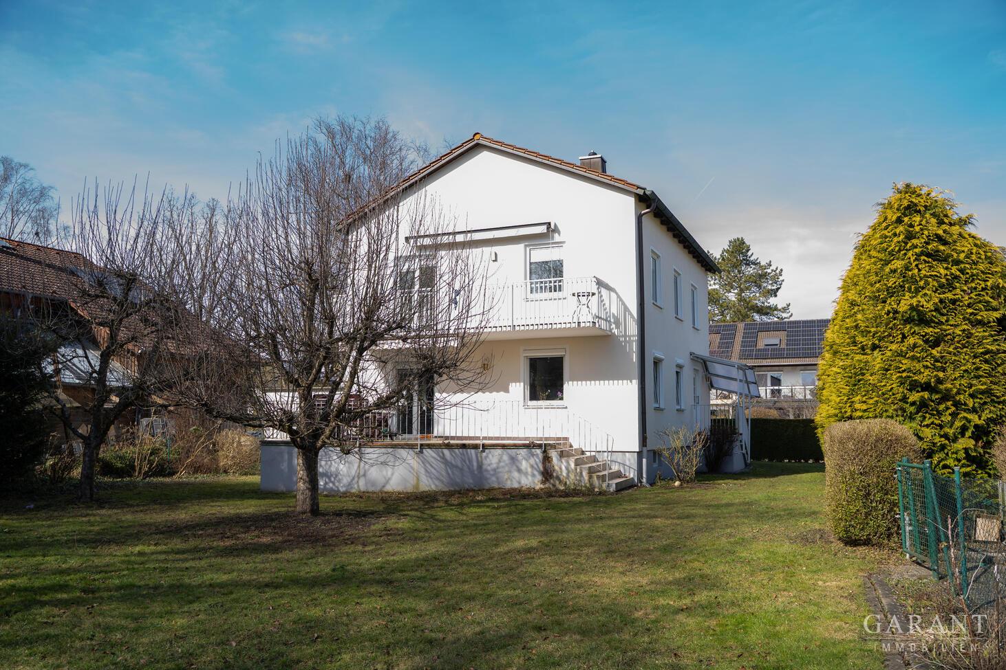 Haus vom Garten