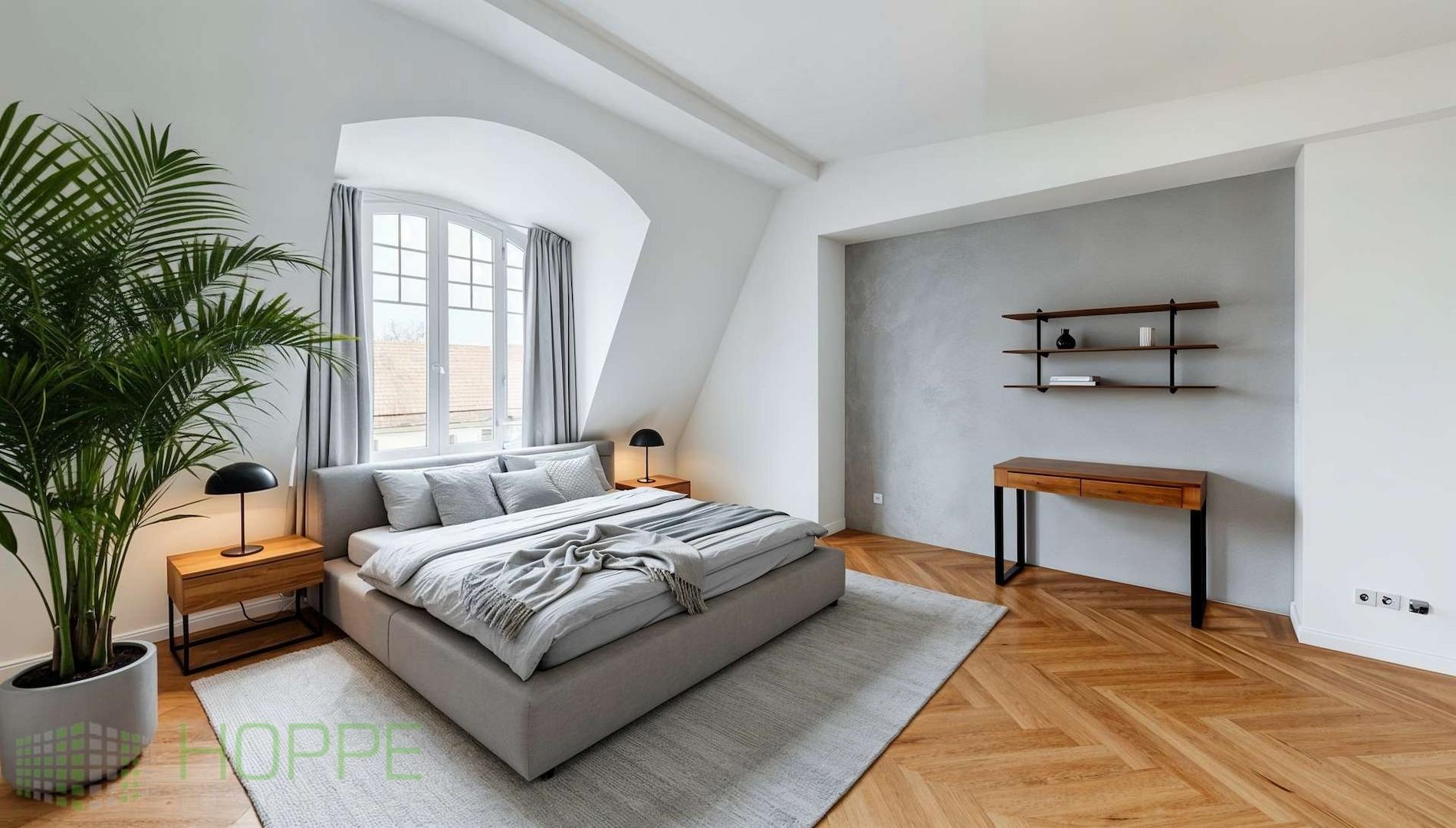 Schlafzimmer 1 Perspektive 1 - (KI generiert)