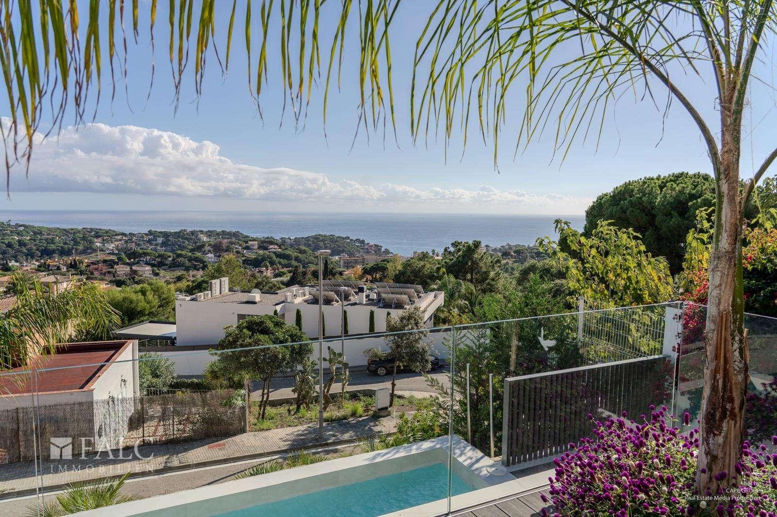 Ausblick Balkon