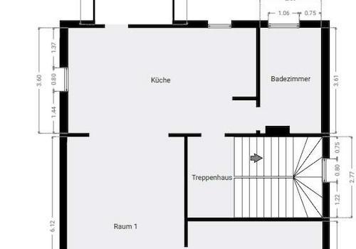 Grundriss 1.OG WE2