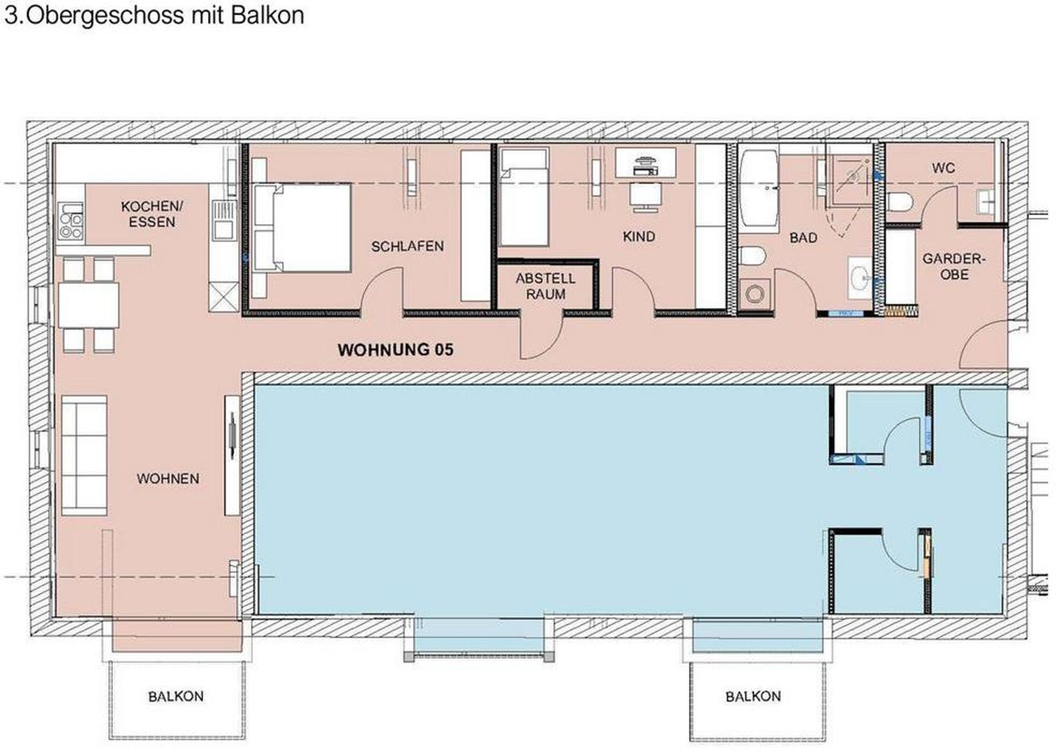 Rote Wohnung Nr.5