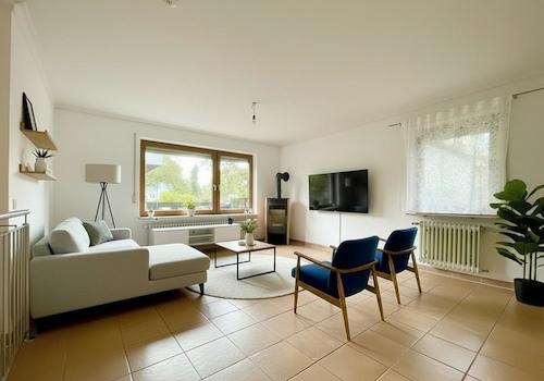 Wohnzimmer Visuell möbliert